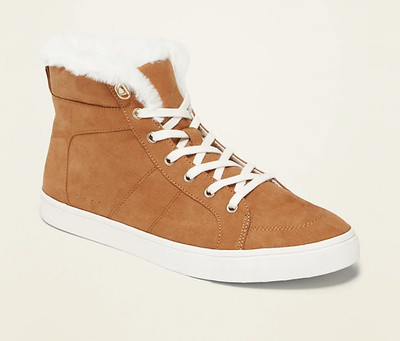 camel high top sneakers