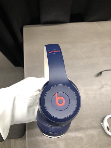 Beats By Dr. Dre Solo 3 A1796 Blue And Bluetooth Spaker A1680 Preowned - Picture 6 of 19