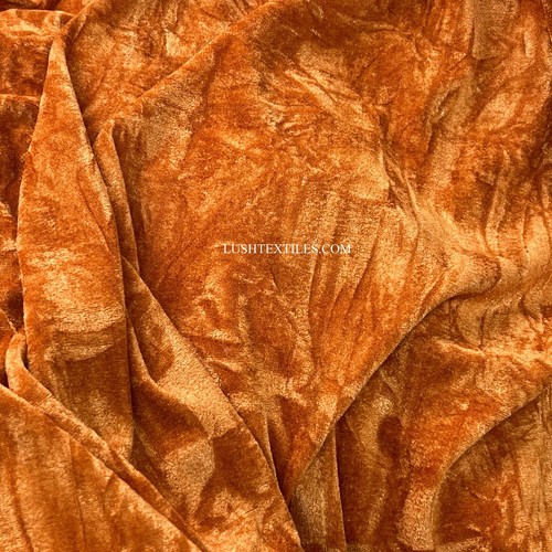 Premium CRUSHED VELVET FABRIC Craft Stretch Velour Material 150cm Dress Draping - Picture 46 of 53