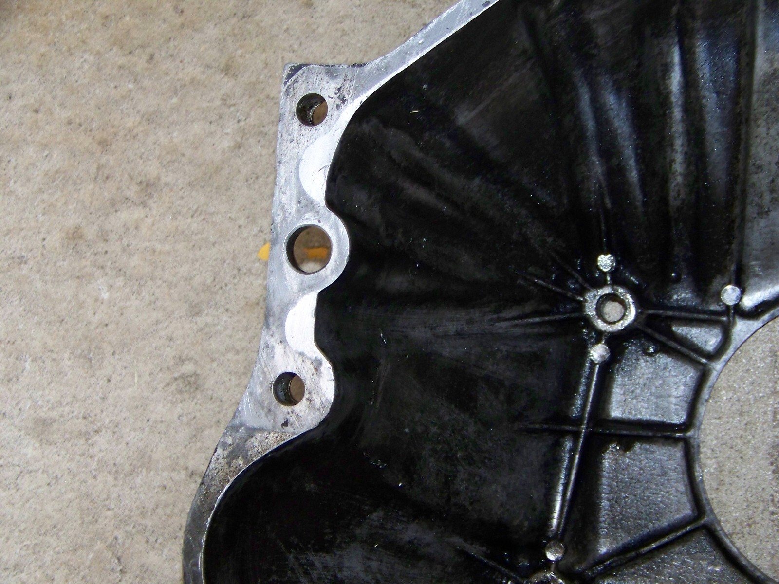 1981 84 CHEVROLET GMC c10 k10 k5 k30 SM465 V8 manual trans bell housing