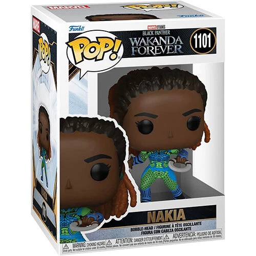 Funko POP! Marvel - Black Panther Wakanda Forever Figure - NAKIA #1101 - NM/M