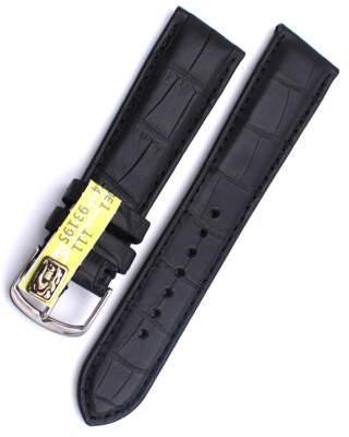 21mm Top Louisiana ALLIGATOR made Germany Krokoband Uhrenarmband KROKO  21/18mm