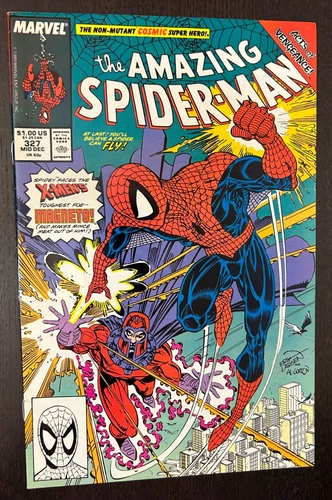 AMAZING SPIDER MAN #327 (Marvel Comics 1989) -- Erik Larsen -- VF/NM