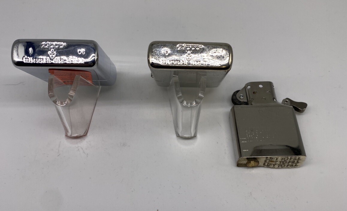 2005/2006 Armor Zippos Chrome Stickered/Latitude(20958) Unfired