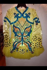 NEW Head To Toe Designs Irish Dance Butterfly Solo Dress PRICE REDUCED