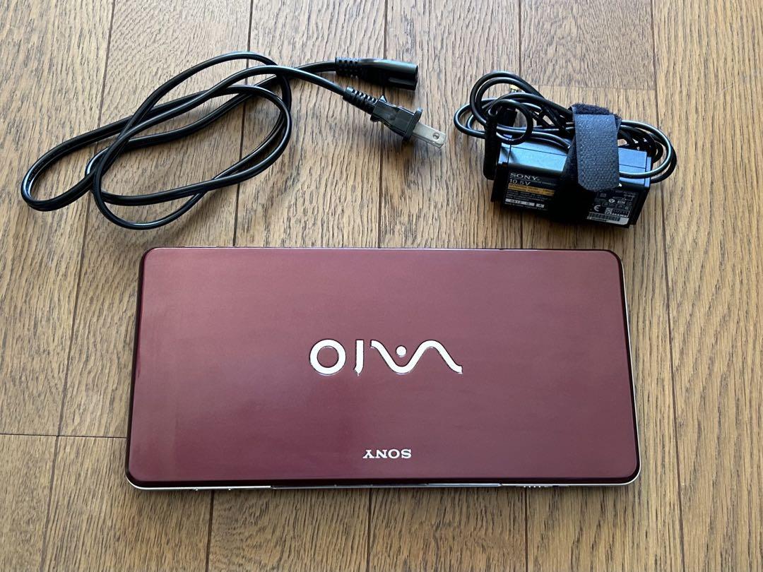 Sony VAIO VGN-P70H Type P Intel Atom Z520 2GB 60GB Garnet Red 