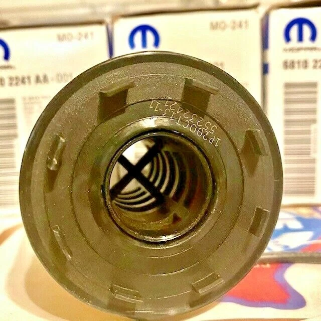 Mopar 2012-2017 Fiat 500 Dodge Dart 1.4  68102241AA Oil Filter Set of 3 OEM - Image 4 of 4