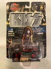 1998 Racing Champions KISS Hot Rockin' Steel Die Cast Car Issue #2 Paul Stanley