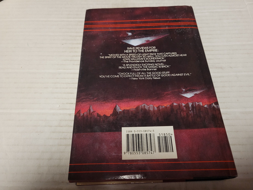 Star Wars: Dark Force Rising by Timothy Zahn (1992, Hardcover) FIRST PRINT - Picture 3 of 3