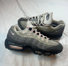 Nike Air Max 95 Mens 11 Gunsmoke Pink Foam Grey White CJ0588-001 Shoes Sneakers