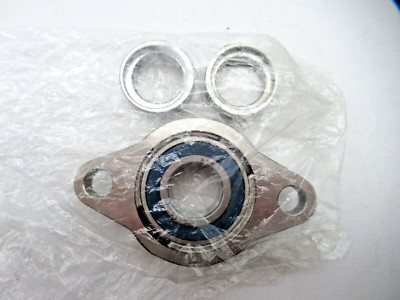 ASK AMI MUFL004 Eccentric Collar Lock 2-Bolt Flange Bearing MU004 *NEW ...