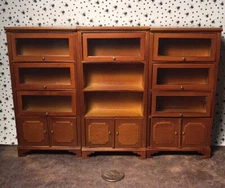 Dollhouse 1:12 Scale Lawyers Bookcase