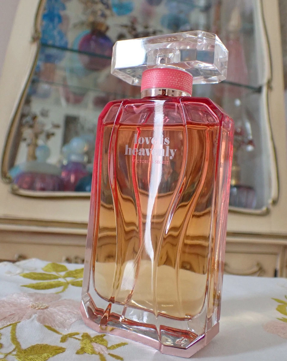 VS Victoria’s Secret LOVE IS HEAVENLY EDP 2.5 Oz 75ml Spray w Light Evaporation