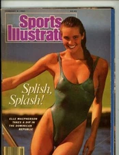 Sports Illustrated Feb 9 1987 Elle MacPherson Swimsuit Issue
