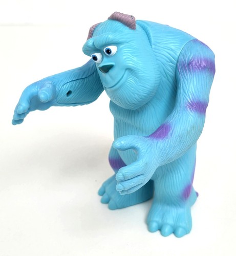 Figura de acción de plástico Sully azul de 6" McDonald's Monsters Inc Disney Pixar de colección Y2K - Imagen 7 de 7