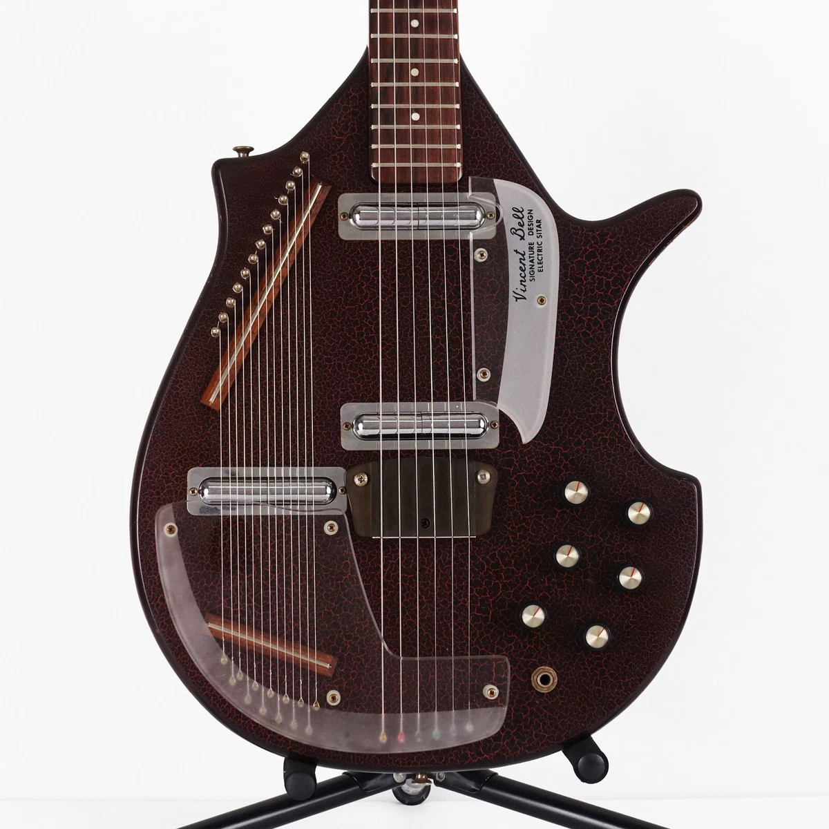 1966 Danelectro Coral Electric Sitar Guitar Vincent Bell Vintage