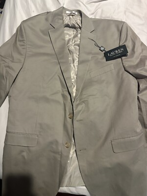 Ralph Lauren Tan XL Tuxedo Jacket - Main Image