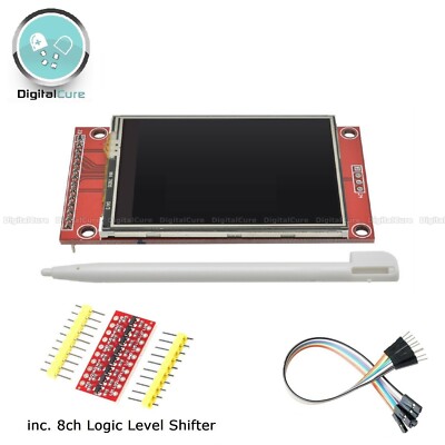 6.1cm Touchscreen TFT LCD 320x240 ILI9341 Spi 3.3V 5V Display - Arduino