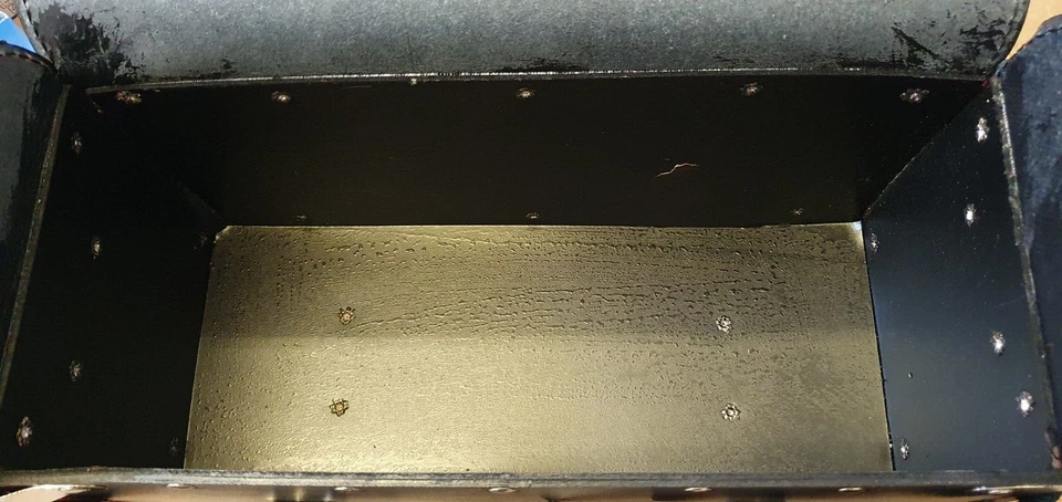 BORSA PORTAUTENSILI BAULE PORTA UTENSILI ATTREZZI CUOIO KRAVM VALIGIA IDRAULICO - Immagine 4 di 4