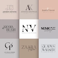 PROFESSIONAL CUSTOM MINIMAL LOGO DESIGN - SOURCE FILE - UNLIMITED REVISIONS
