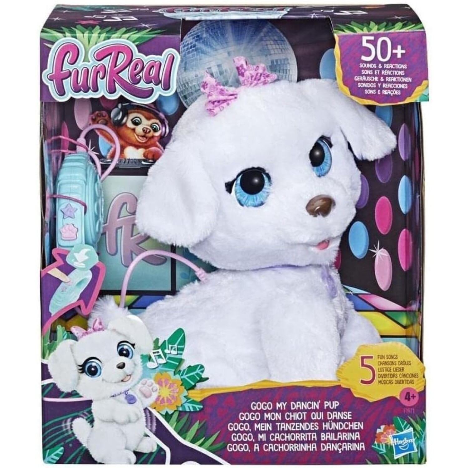 FurReal Hasbro GoGo, Mi perro danzante animalito electrónico perro de juego