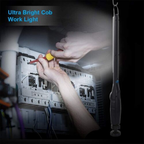 2pcs USB Rechargeable LED COB Work Inspection Light Magnetic Repair Lamp w Hook - Picture 6 of 21