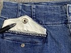 Anthropologie Maeve Jeans Womens Blue Size 29 Waist 28 High-Rise Stretch Zip EXC — photo 4