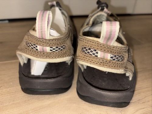 LL Bean Sandals Women's Size 8.5M Beige and Pink Hiking Outdoor Water Shoes - Picture 7 of 10
