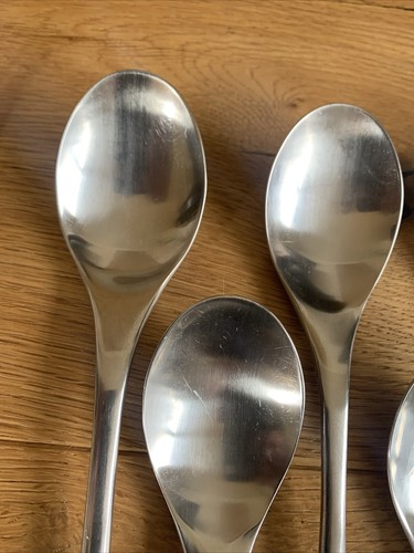 WMF Spoleto Cromargan Besteck 6 Dessertlöffel 18,6 cm keine Kaffeelöffel!! - Bild 2 von 11