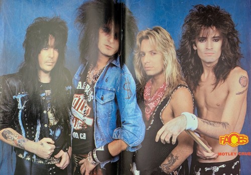 Faces Rocks Magazine March 1988 Motley Crue, Pink Floyd, Alice, KISS, Rush, Guns - Picture 13 of 22
