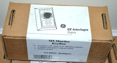 GE Interlogix Supra M5 Lockbox Key Box P/N 000534 -- New in Box | eBay