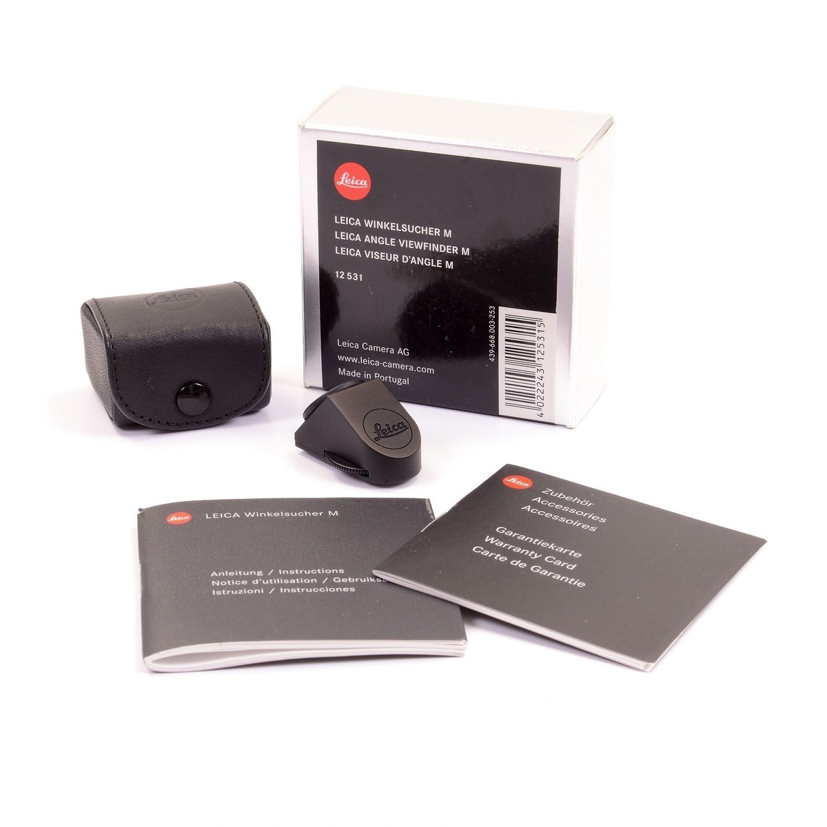 LEICA ANGLE VIEWFINDER M + BOX 12531 #1805 | eBay