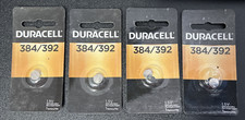 Duracell 384/392 1.5V Silver Oxide Battery 1 Battery Per Pack Pack of 4 