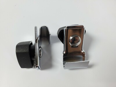 WOLO Universal Vent Window Lock Set (2-Pack) - Security Locks For Classic Cars, Trucks, RV & Camper Wing Windows