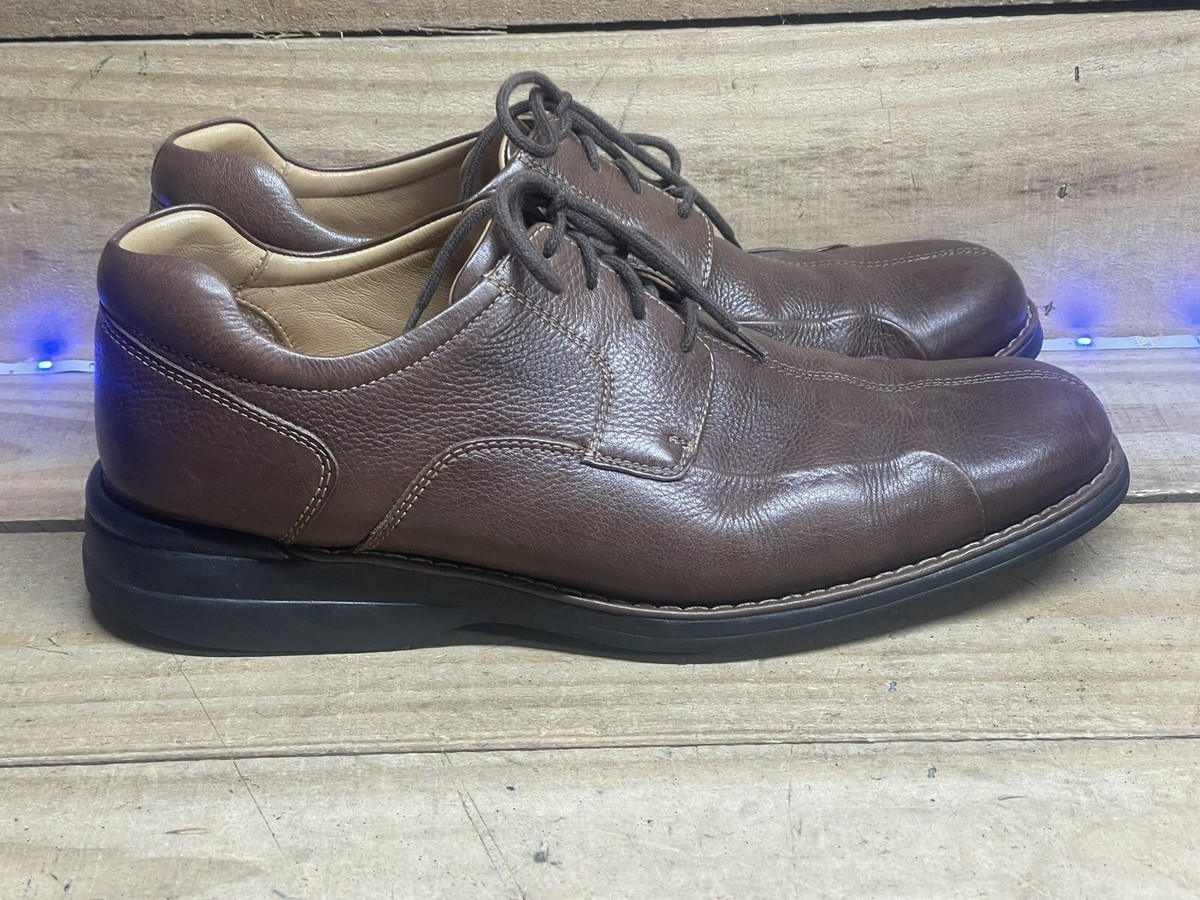 Johnston & Murphy Sheepskin Oxford Shoes w/ Memory Foam Insole Men’s 12 Brown Johnston Murphy 20-7223 Men Brown Leather Sheepskin Insole  main image 3