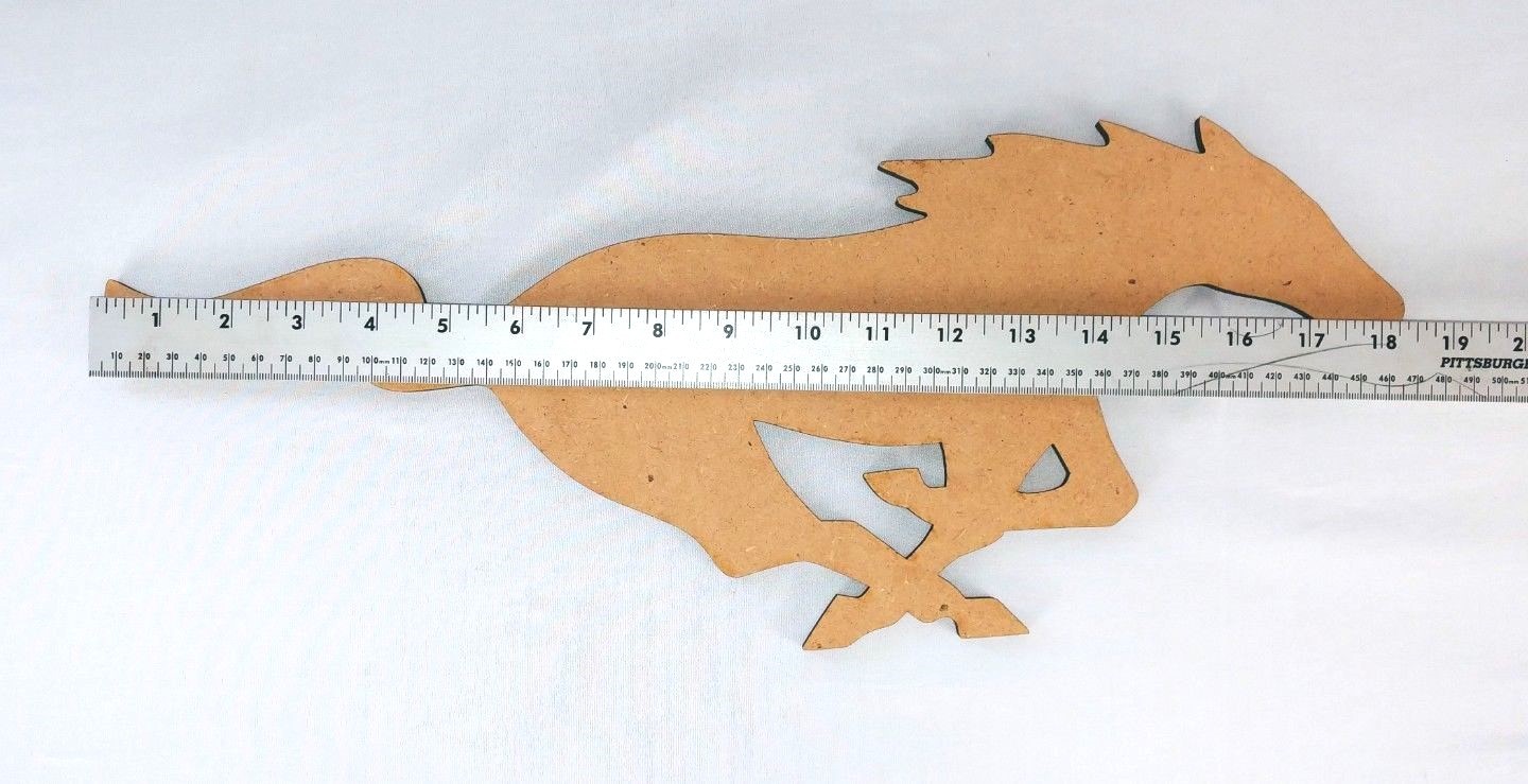 Ford Mustang Pony logo custom speaker subwoofer accent MDF mancave