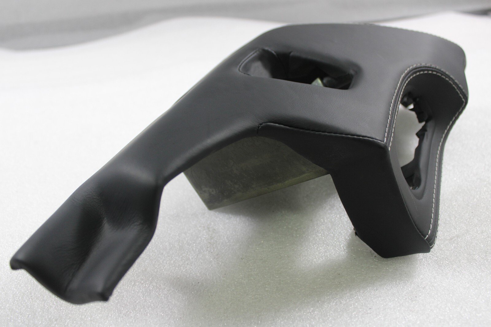 Ferrari 458 Italia, LH, Lower Dash Panel, Blk, Leather, Nicked, Used, 84539900