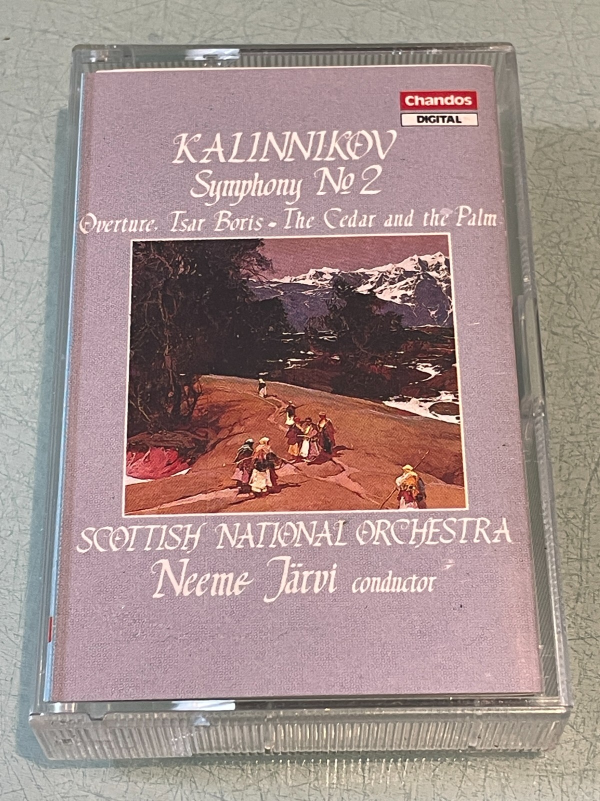 Kalinnikov: Symphony No. 2 - Overture to Tsar Boris - Audio Cassette Tape Album