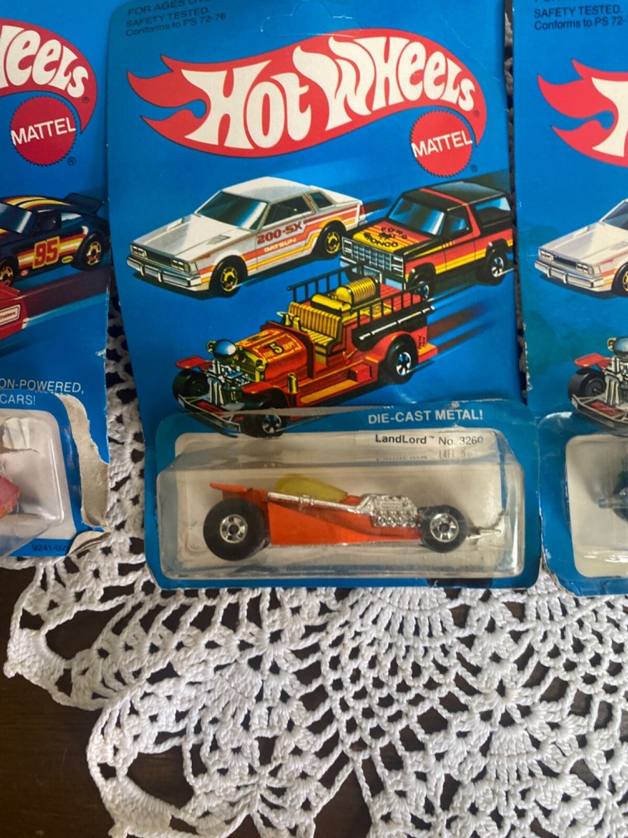Blackwall Hot Wheels Lot Of 2 Sealed Blisterpacks 1981 Caddy