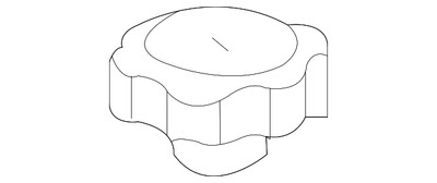 Genuine GM 15 P.S.I. Radiator Surge Tank Cap 15075118