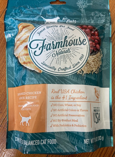 Farmhouse Naturals Premium Deboned Chicken Rice Cat Food 2pk 10oz Ea Bag For Sale Online Ebay