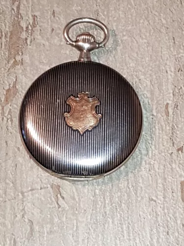 Omega Grand Prix Paris 1900  Taschenuhr mit Sprungdeckel