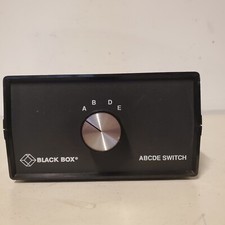 USED Black Box SW058A-FFFFF 5 Position ABCDE Switch