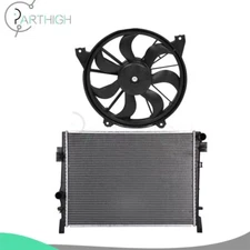 Radiator and Cooling Fan Assembly Car Electric For 2009-2018 Dodge Journey