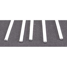 Plastruct PLS90886 MRH-190 Half-Round Rod,.187 5