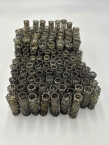 Vintage Mesh Wire Brush Hair Curlers Styling+Rollers + Pins Lot of 360