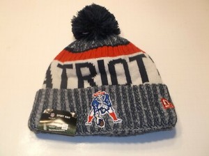 New England Patriots 2017 Nfl New Era Sport Knit Beanie Throwback Logo Ebay