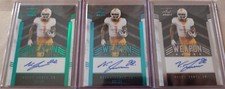 2022 ULTIMATE DRAFT VELUS JONES JR ROOKIE ULTIMATE WEAPON AUTOS /25 /35 & SILVER