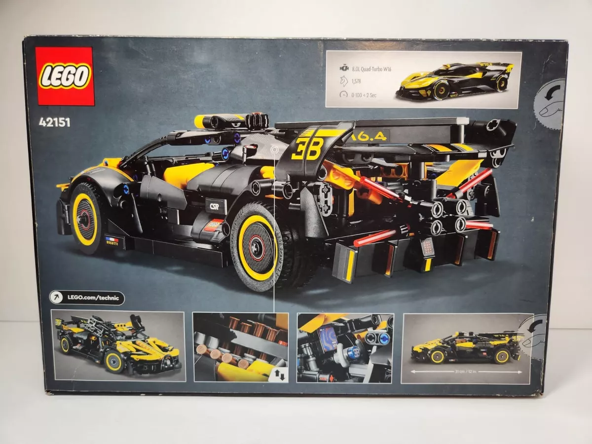 LEGO Technic Bugatti Bolide Model Car Toy Building Brick Set 42151