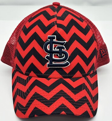 【NEW ERA】ST. LOUIS CARDINALS MESH HAT St Louis Cardinals Mens STL Logo Black Mesh Neo 39THIRTY